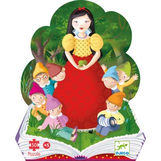 DJECO Puzzle Sněhurka 50 dílků DOPRODEJ