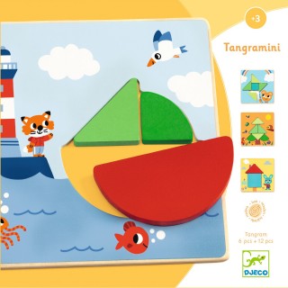 Djeco Vzdělávací hra Tangramini DOPRODEJ