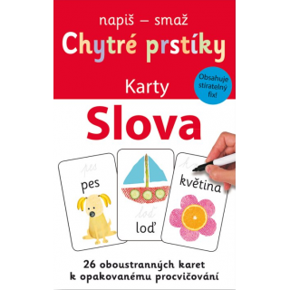Svojtka Didaktické karty Chytré prstíky Slova