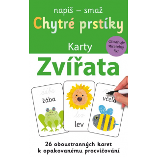 Svojtka Didaktické karty Chytré prstíky Zvířata