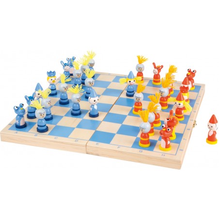 Small Foot by Legler Dřevěné hry šachy rytíř