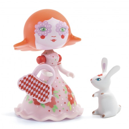 DJECO ArtyToys Figurka Elodie s králíčkem