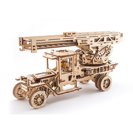 Ugears Dřevěná stavebnice 3D mechanické Puzzle Nádstavba cisterna a hasičský vůz k Truck UGM 11 Ugears Dřevěná stavebnice 3D mechanické Puzzle Nádstavba cisterna a hasičský vůz k Truck UGM 11