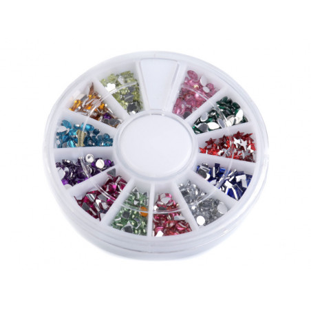 Sada plastových kamínků na scrapbooking 070947 Sada plastových kamínků na scrapbooking 070947