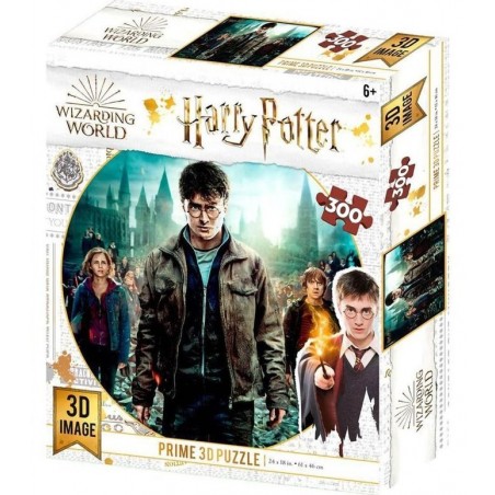 PRIME 3D Puzzle Harry Potter: Harry, Herminona & Ron 3D XL 300 dílků