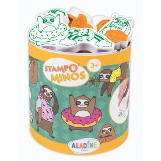 Aladine Dětská razítka Stampo MINOS Lenochodi