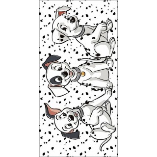 Jerry Fabrics Osuška 101 Dalmatians 03 70x140 cm