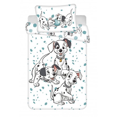 Jerry Fabrics Disney povlečení do postýlky 101 Dalmatians "Play" baby 100x135, 40x60 cm
