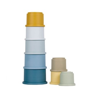 Little Dutch Stohovací kelímky Blue