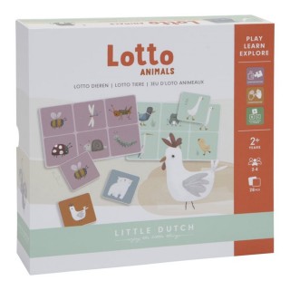 Little Dutch Loto hra zvířátka