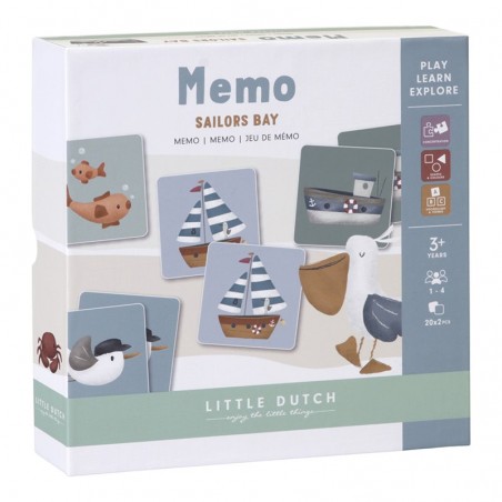 Little Dutch Pexeso pro kluky námořnický záliv Little Dutch Pexeso pro kluky námořnický záliv