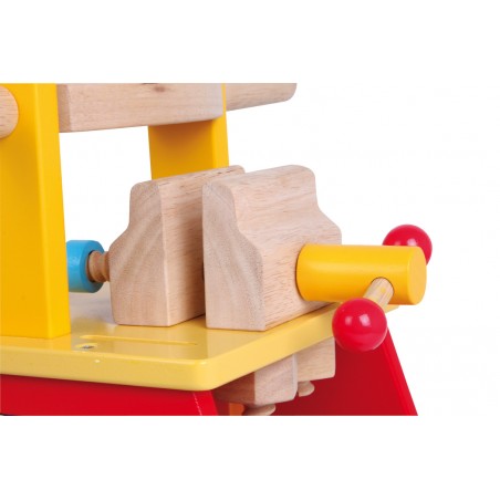 Small Foot by Legler Dřevěné hračky - Motorický vozík Pracovní stůl