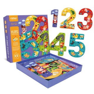 Mideer Moje první puzzle 12345