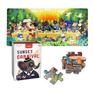 Mideer Karneval při západu slunce puzzle 528 ks