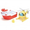 Green Toys Záchranná loď s helikoptérou Green Toys Záchranná loď s helikoptérou