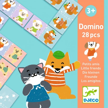Hry| DJECO Domino počítání se zvířátky