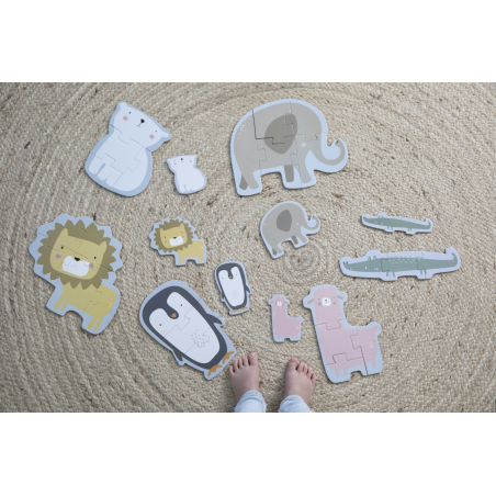 Little Dutch Puzzle 6v1 ZOO Little Dutch Puzzle 6v1 ZOO