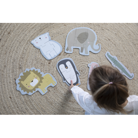 Little Dutch Puzzle 6v1 ZOO Little Dutch Puzzle 6v1 ZOO