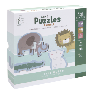 Little Dutch Puzzle 6v1 ZOO