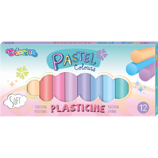 Colorino Pastelová modelovací hmota kulatá 12 barev