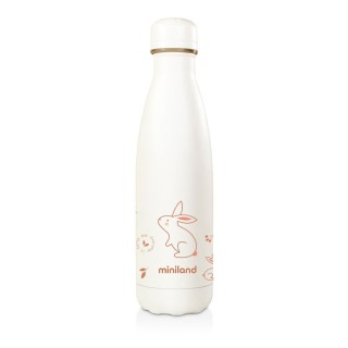 Miniland Termoláhev Natur 500ml králíček
