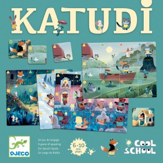 DJECO Cool School Postřehová a vyprávěcí hra Katudi DOPRODEJ