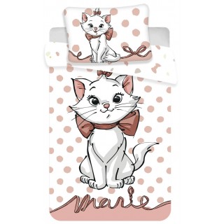 Jerry Fabrics Povlečení do postýlky Marie Cat "Dots 02" baby 100x135, 60x40 cm
