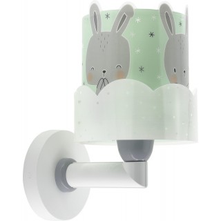 Dalber Dětské nástěnné svítidlo BUNNY 61159H zelená