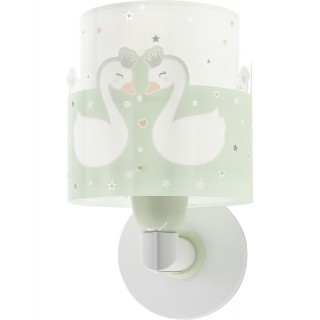 Dalber Dětské nástěnné svítidlo SWEET LOVE 61719H zelené