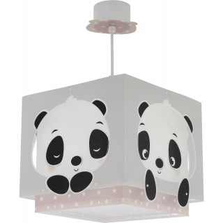 Dalber Dětský lustr PANDA 63162S růžová
