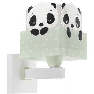 Dalber Dětské nástěnné svítidlo PANDA 63169H zelené