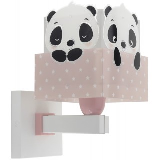 Dalber Dětské nástěnné svítidlo PANDA 63169S růžové