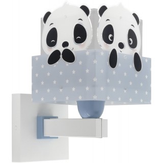 Dalber Dětské nástěnné svítidlo PANDA 63169T modré