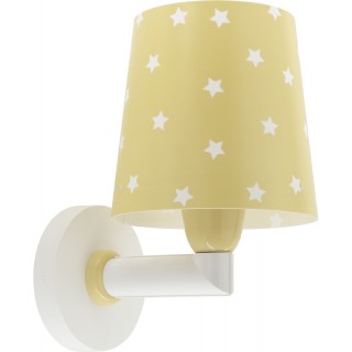 Dalber Dětské nástěnné svítidlo STAR LIGHT 82219A žluté