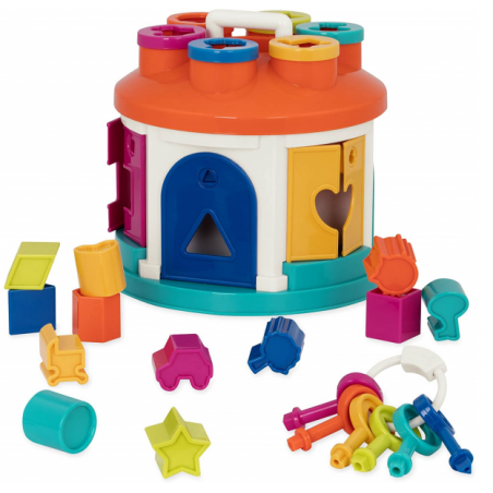 B-Toys Dům s vkládacími tvary