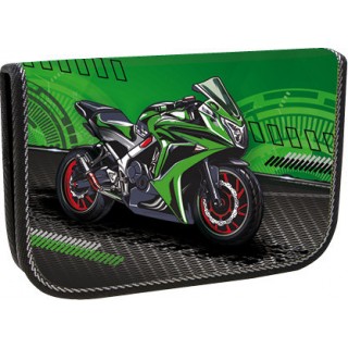 Stil Školní penál jednopatrový Moto Race