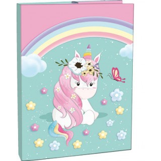 Stil Box na sešity A5 Rainbow Unicorn