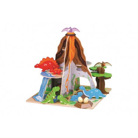 Bigjigs Toys Dinopark ostrov dinosaurů Bigjigs Toys Dinopark ostrov dinosaurů
