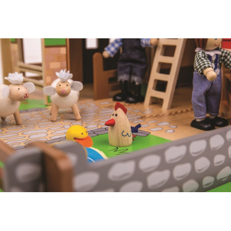 Bigjigs Toys Farma Cobblestone Bigjigs Toys Farma Cobblestone