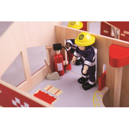 Bigjigs Toys Hasičská stanice Bigjigs Toys Hasičská stanice