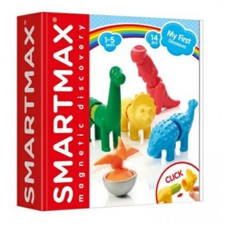 SmartMax magnetická stavebnice Moji první dinosauři 14 ks