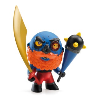 DJECO Arty Toys Figurka pirát Hipster