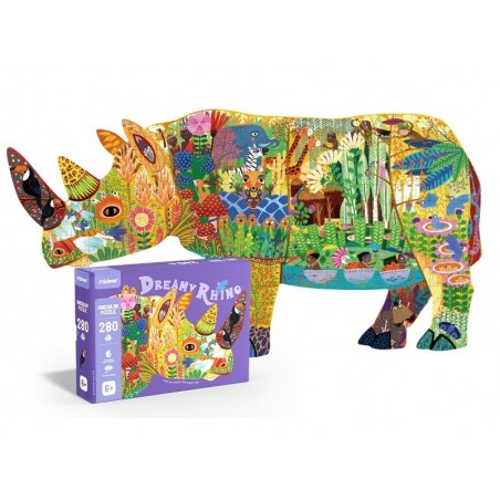 MiDeer puzzle Sen nosorožce