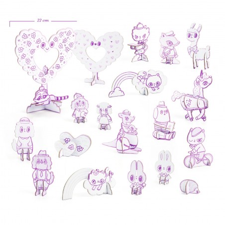 DJECO DIY Kawaii world DJECO DIY Kawaii world