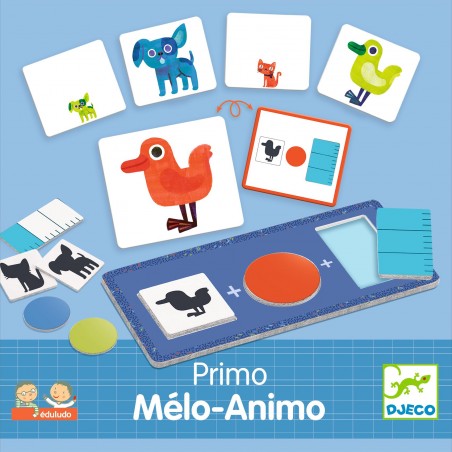 DJECO EDULUDO Edukativní hra Melo-Animo-Colors