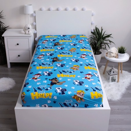 Jerry Fabrics Prostěradlo Paw Patrol 137 90x200x25 cm Jerry Fabrics Prostěradlo Paw Patrol 137 90x200x25 cm