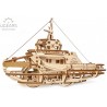 Ugears 3D dřevěné mechanické puzzle Remorkér