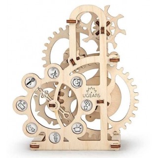 Ugears 3D dřevěné mechanické puzzle Dynamometr