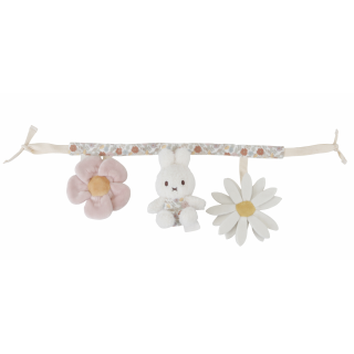 Little Dutch Řetěz na kočárek králíček Miffy Vintage Kytičky
