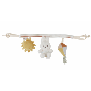 Little Dutch Řetěz na kočárek králíček Miffy Vintage Proužky